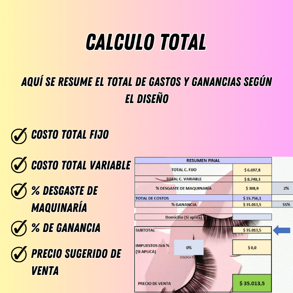 Calculadora de Costos Lashistas: Tu Nueva Mejor Amiga 💅💰