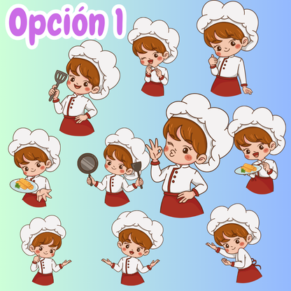 PACK DE STICKERS PERSONALIZABLES PARA TU NEGOCIO