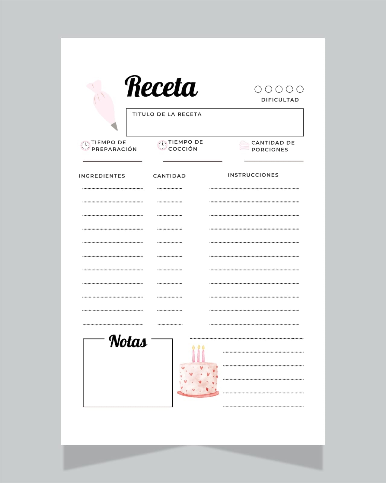 Agenda Pastelera – Organiza tu negocio y cobra lo justo