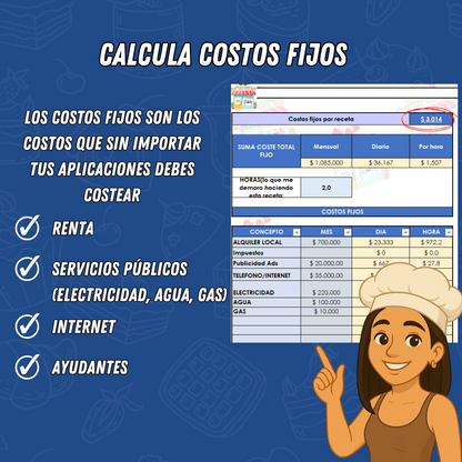 Método Costeo Inteligente 5D para Pastelerías & Restaurantes