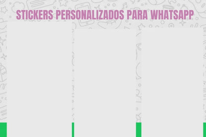 PACK DE STICKERS PERSONALIZABLES PARA TU NEGOCIO